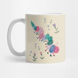 Colorful Caterpillar Mug